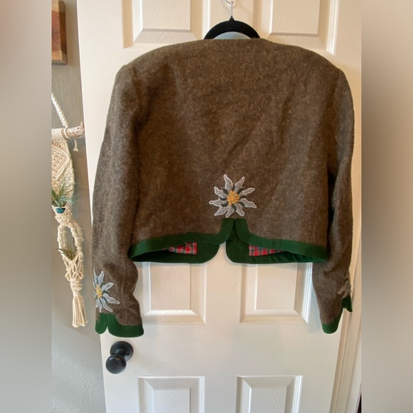 Burgi Vintage 80-90’s rare wool jacket - Picture 2 of 15